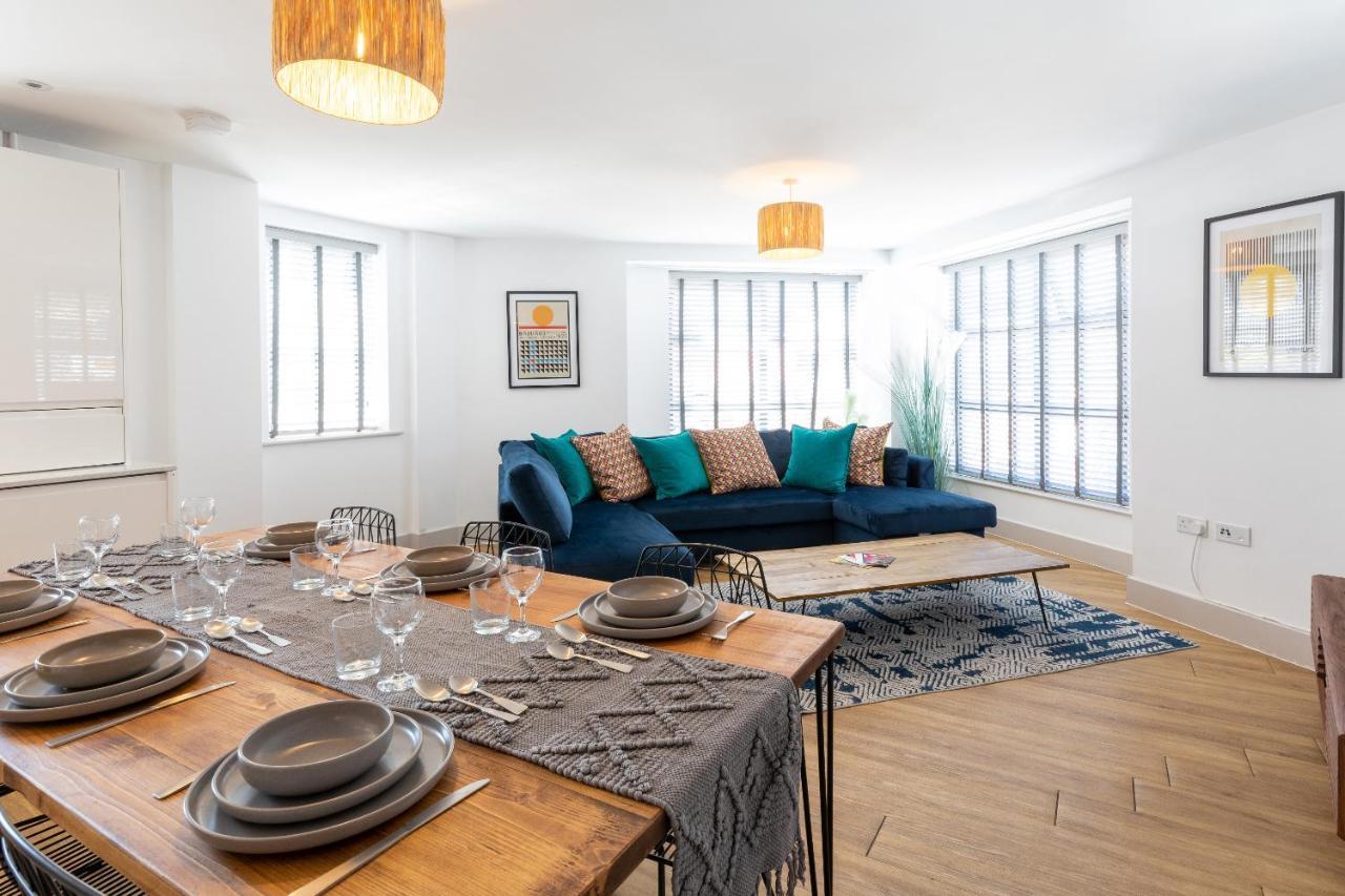 X-Large Two Bedroom & Two Bathroom Apartment With Free Evening Parking Southampton Luaran gambar
